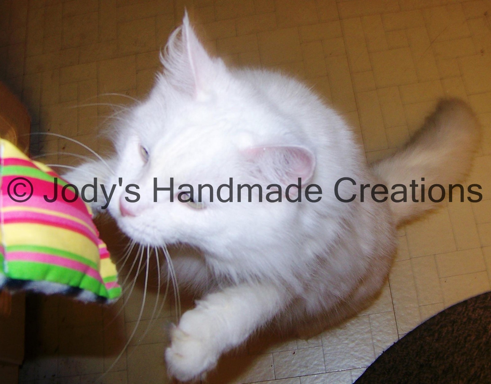 4 Handmade Catnip Pillow Toys ( CATS LOVE THEM!!!!!!!!) Over 1700+ Sets Sold!!!