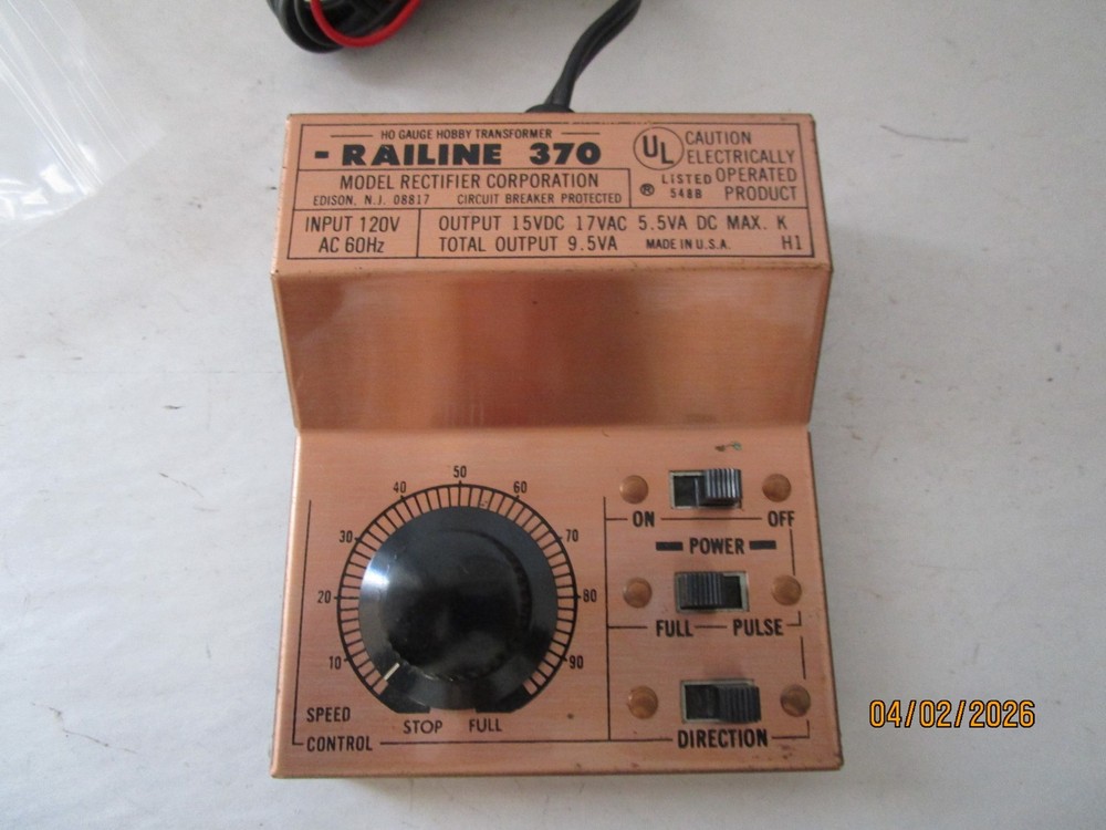 MRC Rail Line 370 Transformer