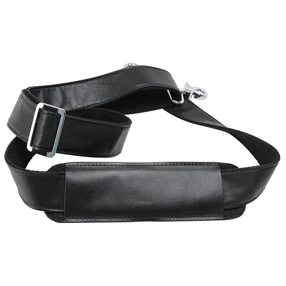 Full Grain Leather Shoulder Strap - Bag Straps for Laptop Briefcase, Messenge...