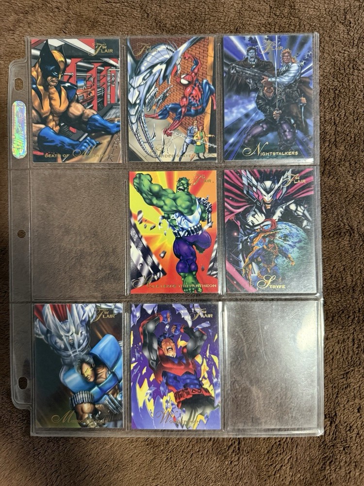 💎 MASSIVE 1994 FLAIR MARVEL COLLECTION - INVESTMENT GRADE 💎