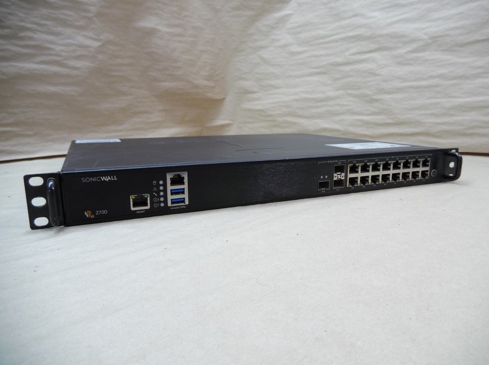 SonicWall NSA 2700 Network Security ** unable to purchase any subscription