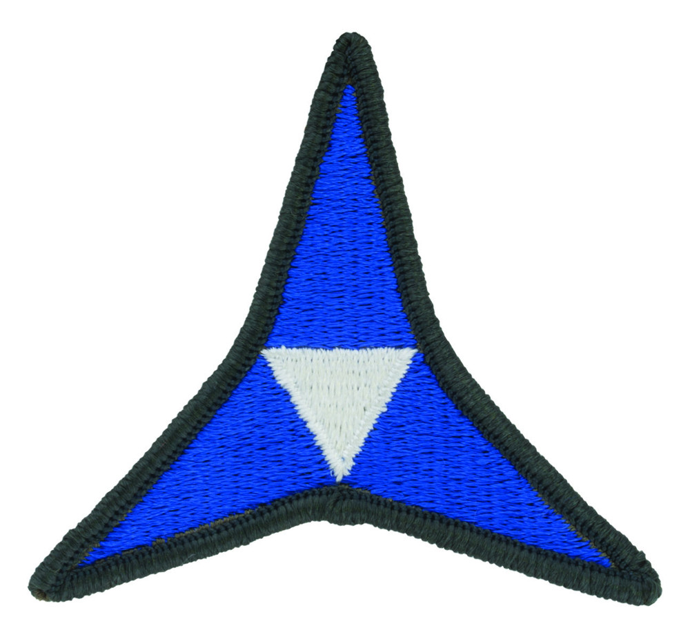 3rd Corps Patch Full Color Dress - Sew-On or Hook Backing