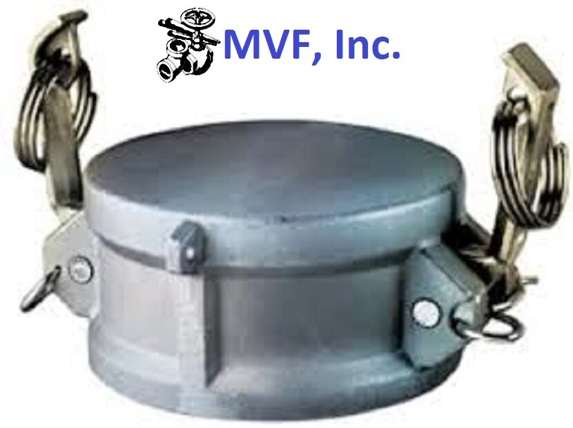3" Type DC; Dust Cap Coupler Aluminum Hose Fitting Camlock DC300IAL