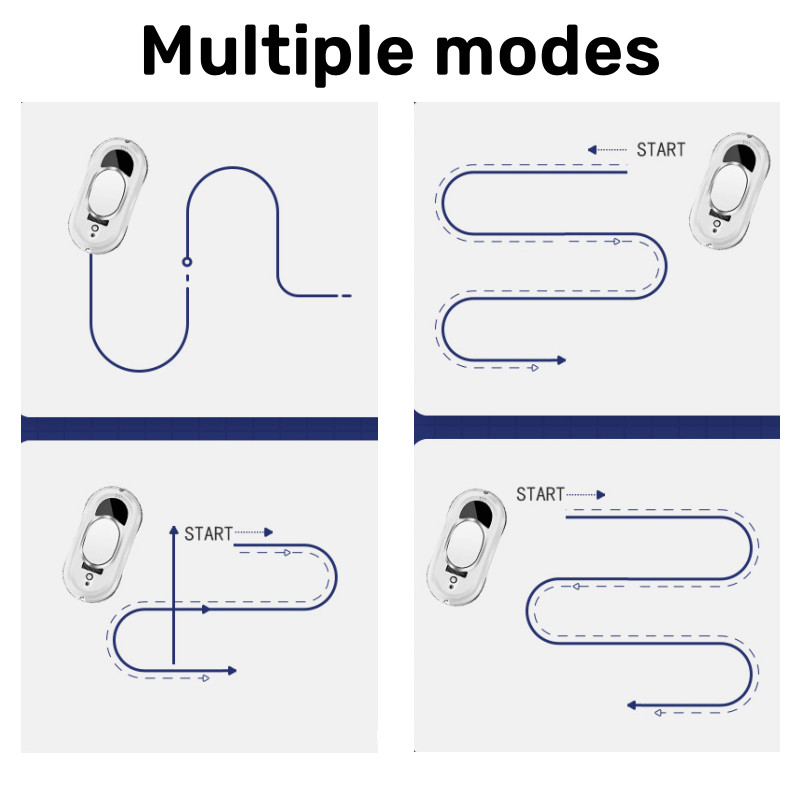 Smart Electric Window Cleaner Robot Automatic Glass Cleaning Tool Remote Control