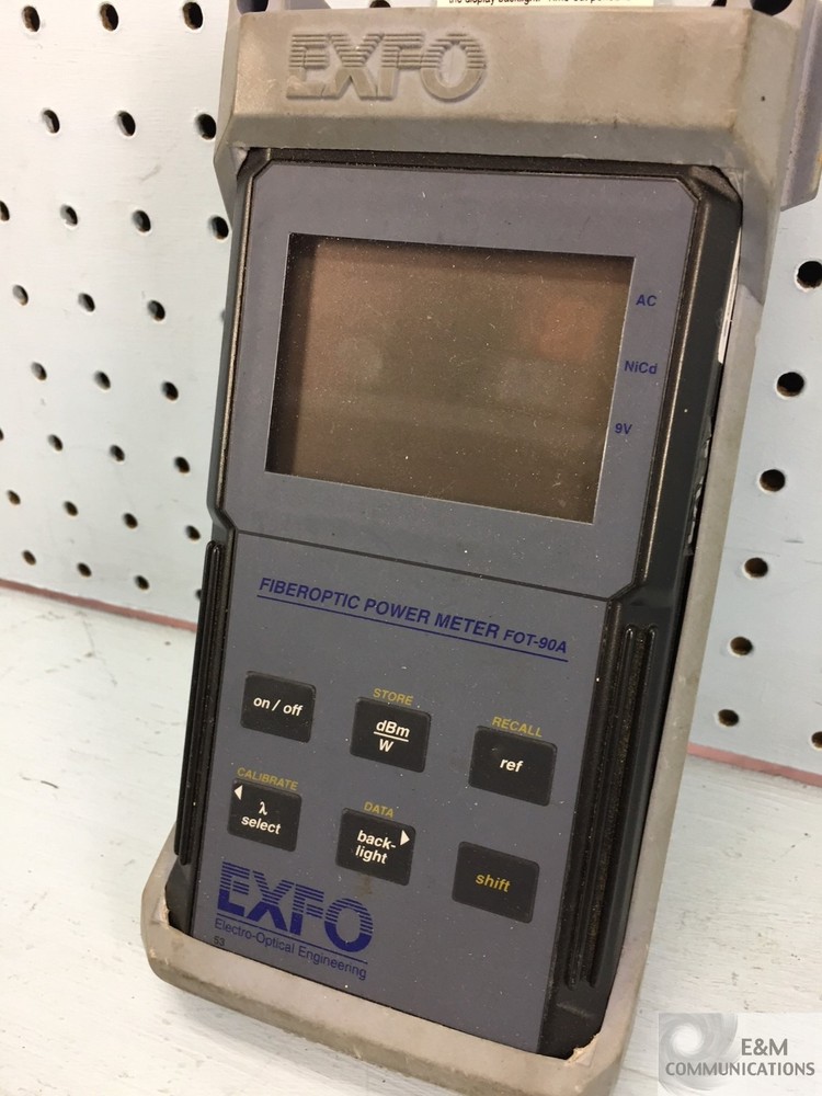 FOT-90A EXFO FIBER OPTIC POWER METER