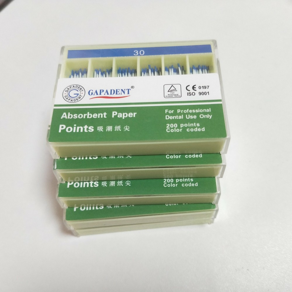 5Packs 30#  Absorbent Paper Points Root Canal 200pcs/Pack