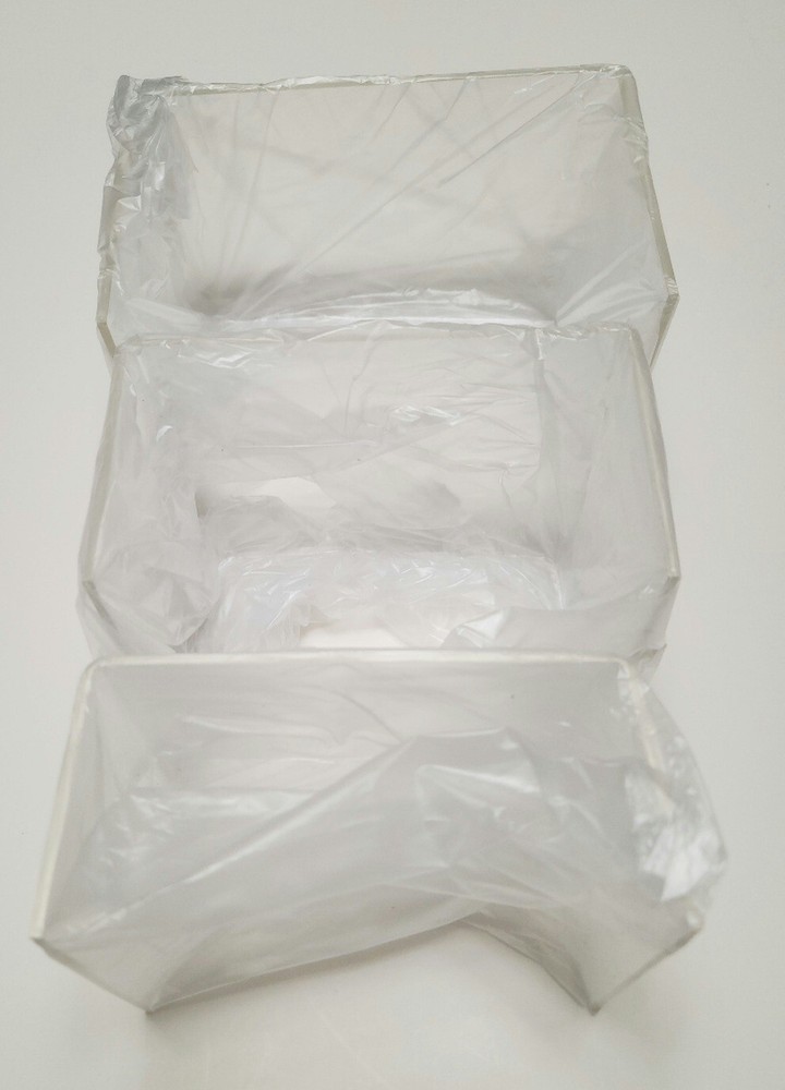 1 Case - 10 Sets - Agaci Clear Display Risers - 3 Per Set - Nesting Risers.