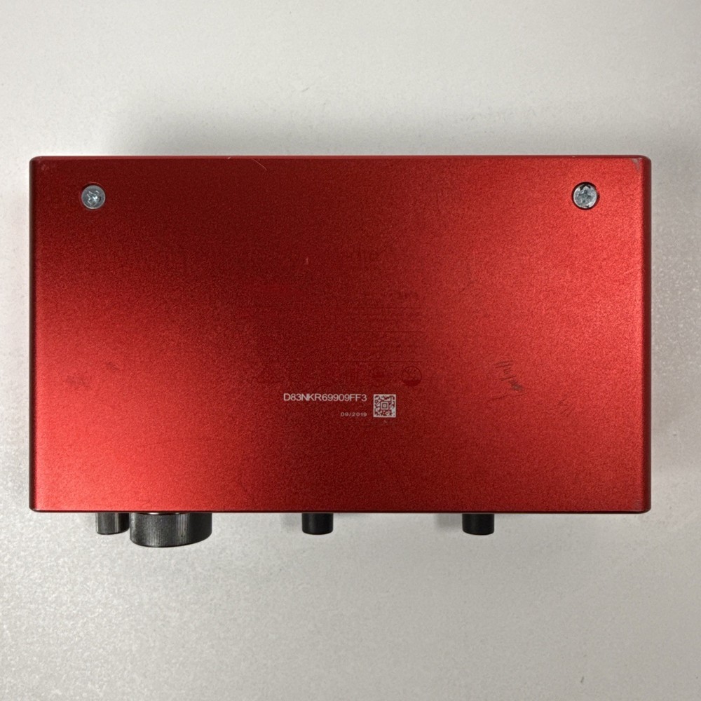 Focusrite Scarlett 4i4 3rd Gen USB Audio Interface Tested Working