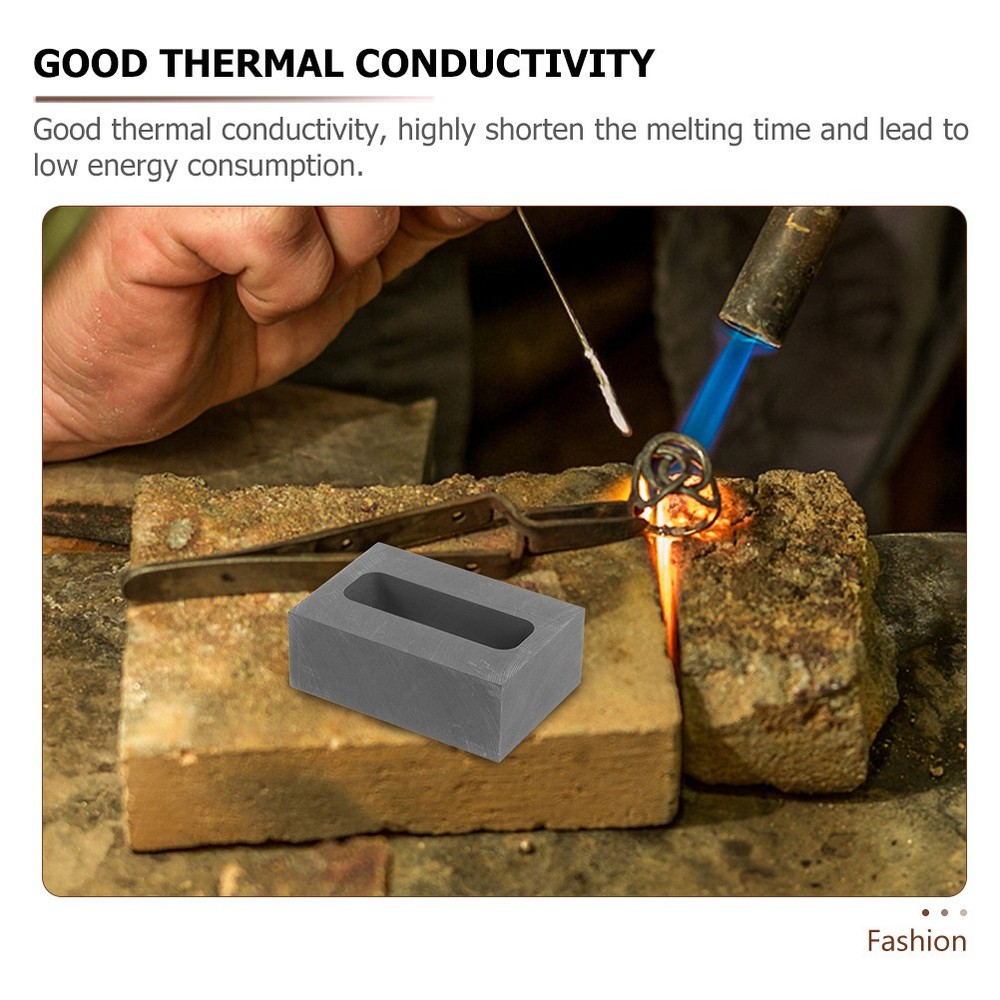 Graphite Mold Metal Casting Mold for Gold Silver Copper Ingot Refining