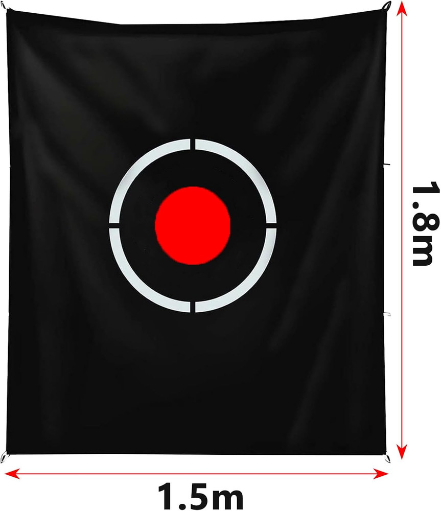 Golf Target Cloth - 5X6 FT Quick Setup Portable Practice Hitting Driving Aid Tra