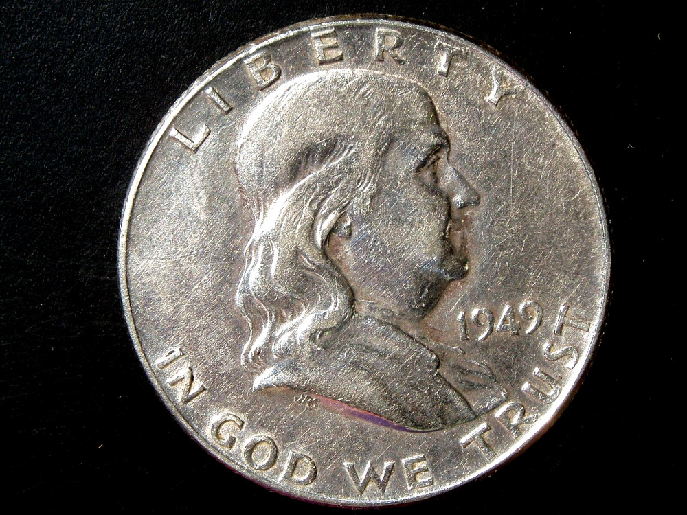 1949 FRANKLIN HALF DOLLAR #7