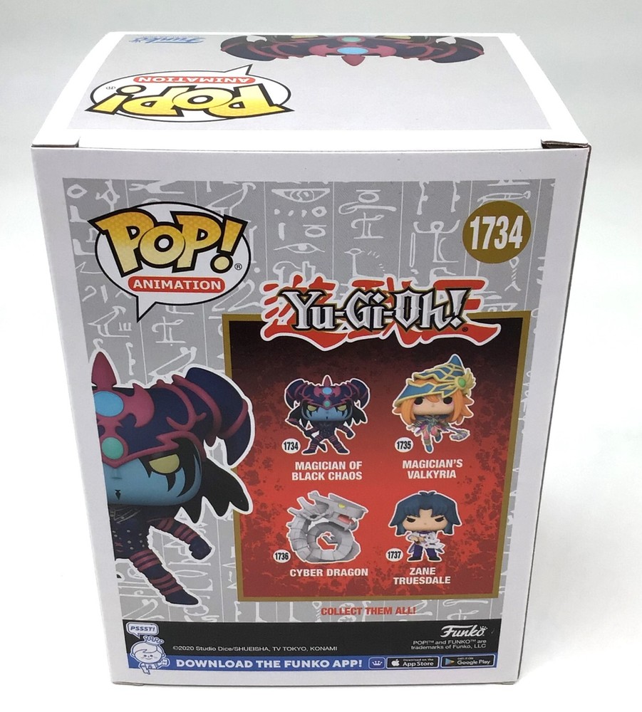 Funko POP! Yu-Gi-Oh! Magician of Black Chaos #1734 with Protector