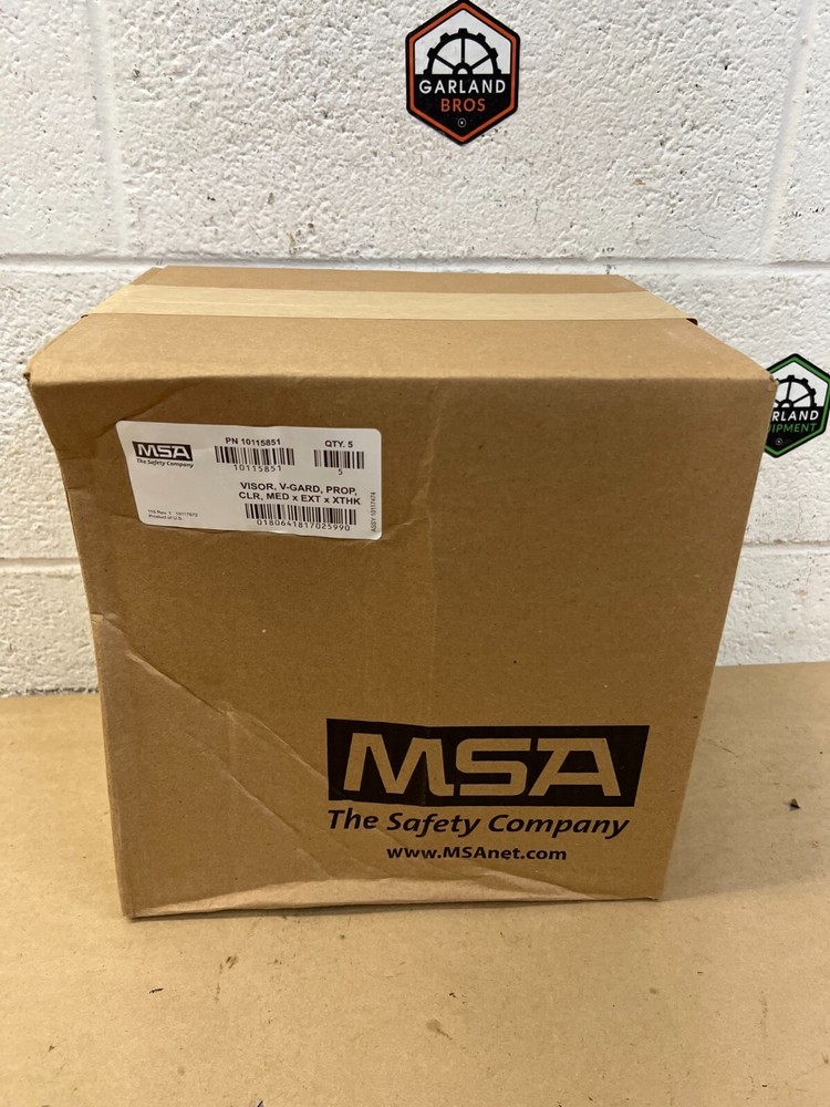 MSA 10115851 5 Pack Visor, V-Gard