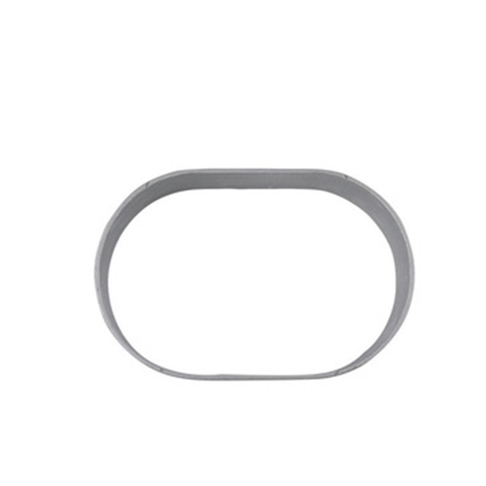 Multi Functional 10PCS Aluminium Oval Egg Shape Cheese Cake Rings Baking Molds