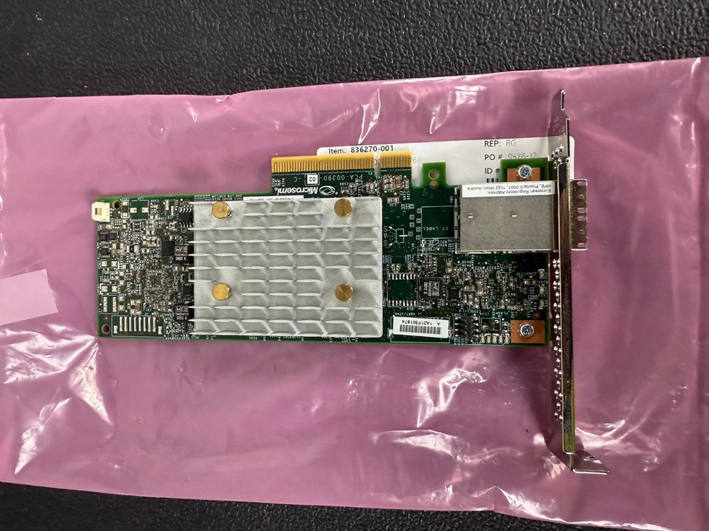 HPE Smart Array P408e-p SR Gen10 836270-001 Controller High Bracket/Full Profile