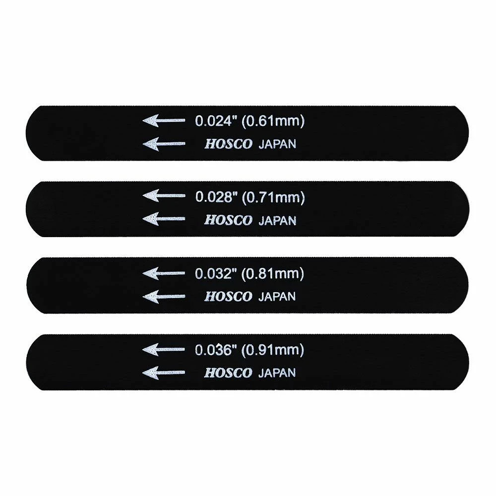 HOSCO LUTHIERS TOOLS Black Nut file Black oxide processing acoustic g