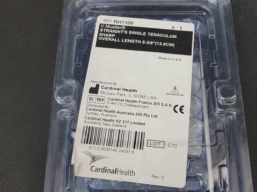 V. Mueller RH1100 Tenaculum Cottle Retractor