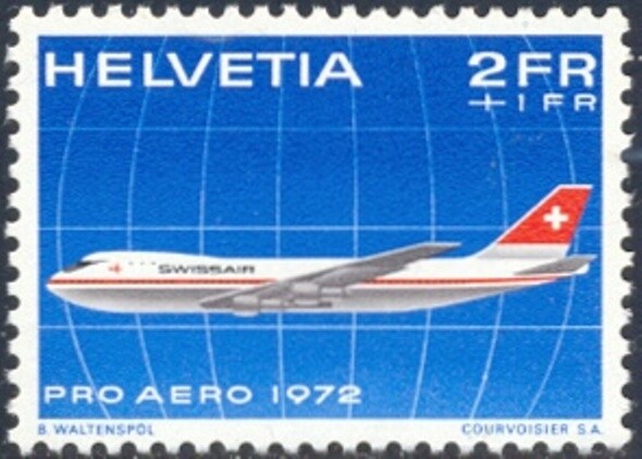 Switzerland Scott # CB1 MNH