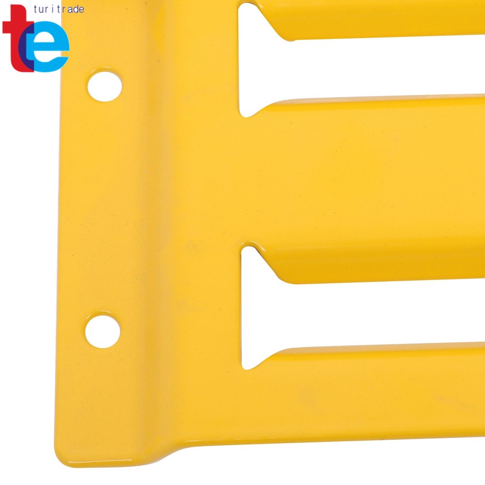 Wheel Chock Tie-Down Kit 4PCS E Track Wheel Chock 2PCS 7.5' Tie-Down Strap