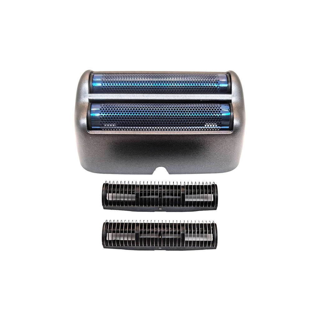 Compatible with BaByliss Pro Double-Foil Shaver Replacement Kit Gold | FXLRF2