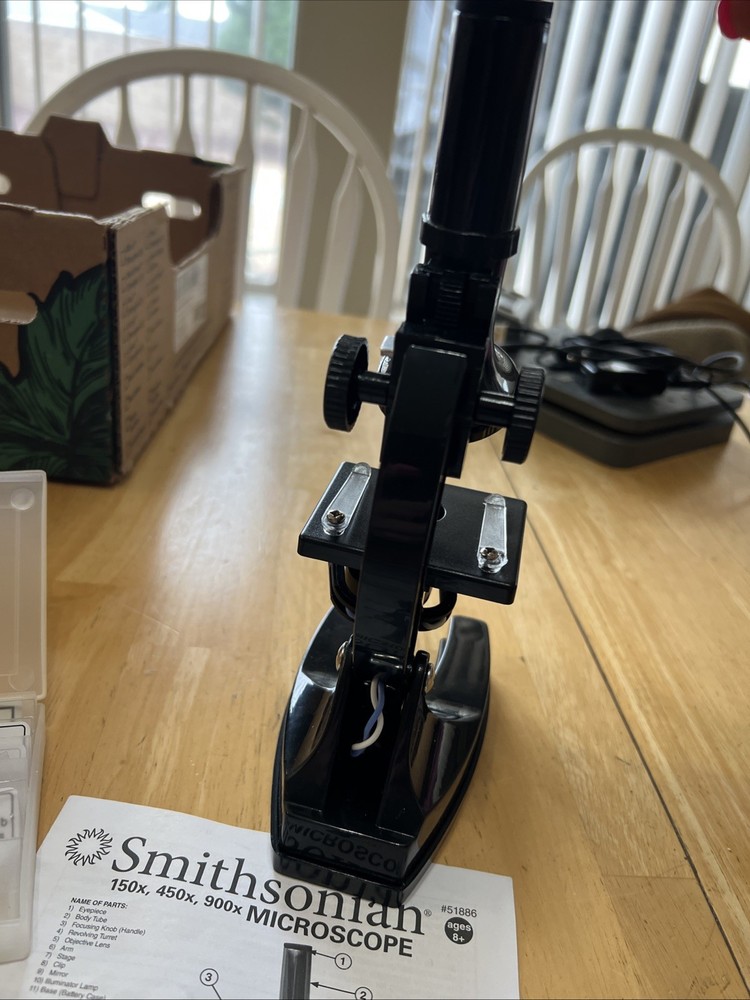 Microscope Kit Kids Ages 8+ STEM by Smithsonian