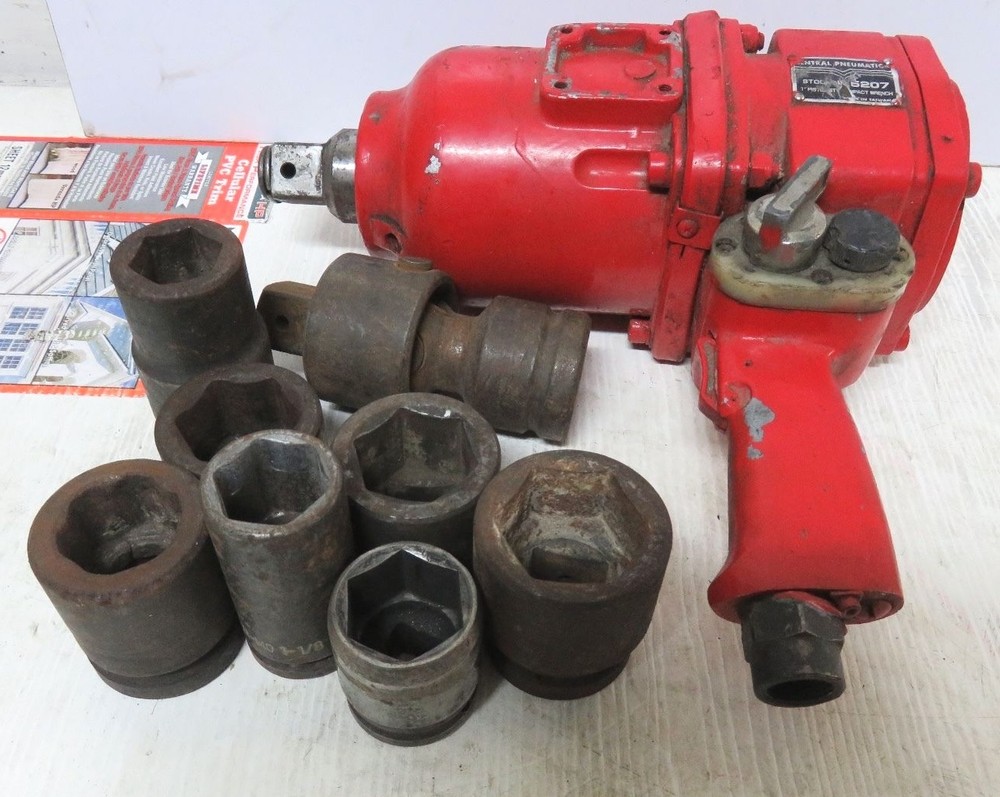 Set Central pneumatic impact wrench1" piston - 5207