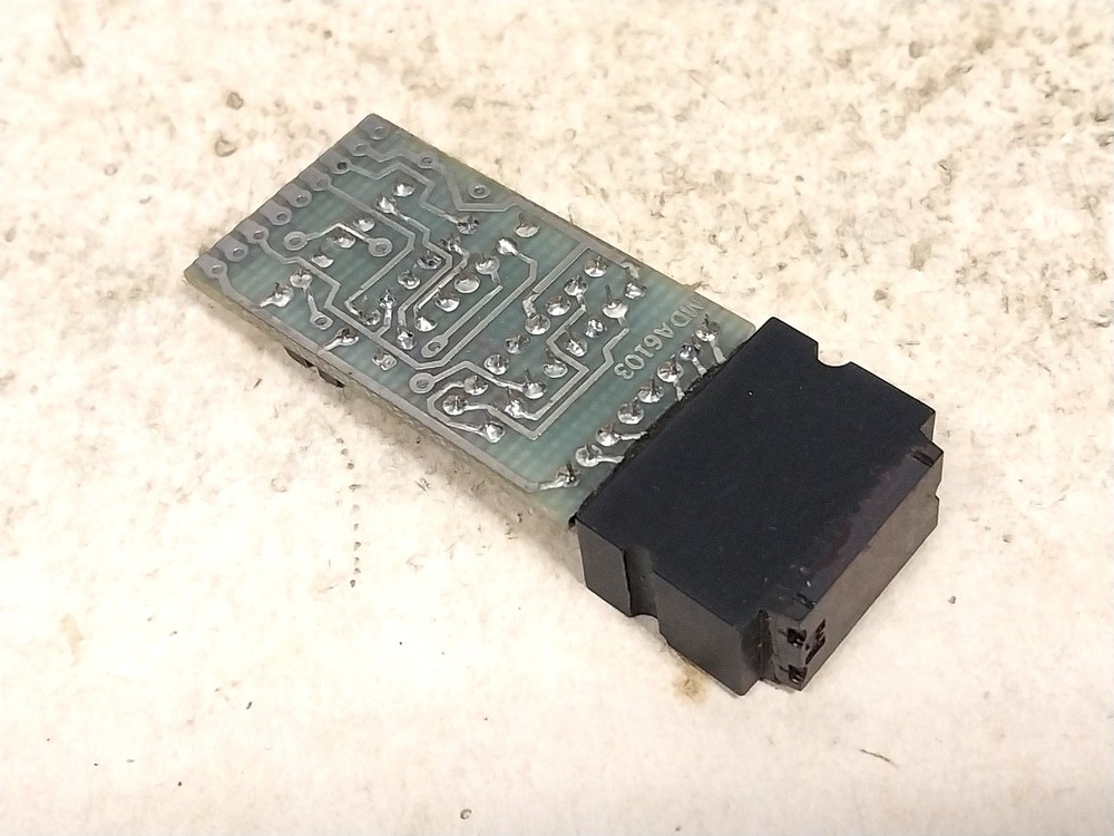 New Unused Monsanto Red 7 Segment Numeric Display Module Old Vintage Computer