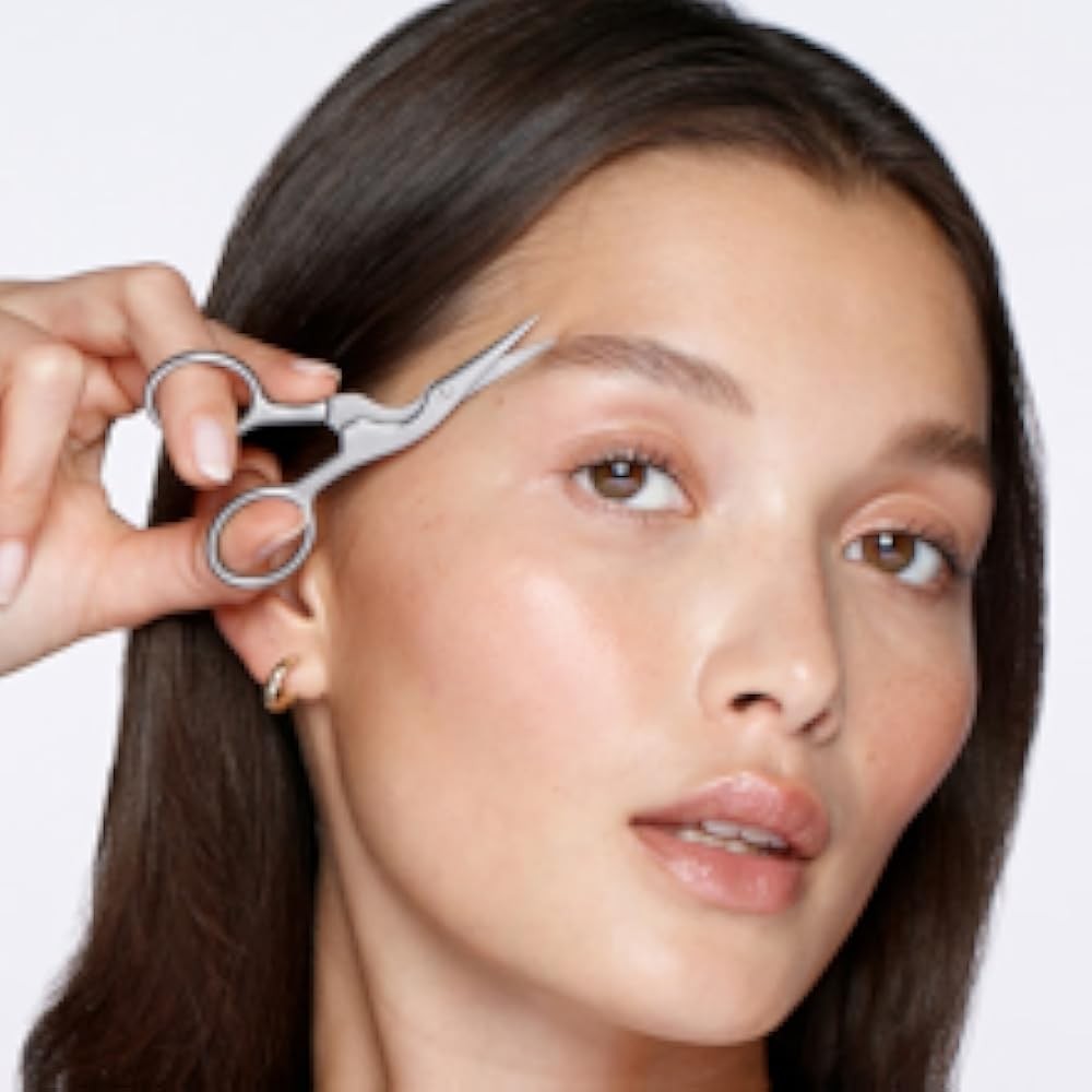 Exclusive Eyebrow & Tea Rose Mini Slant Tweezer