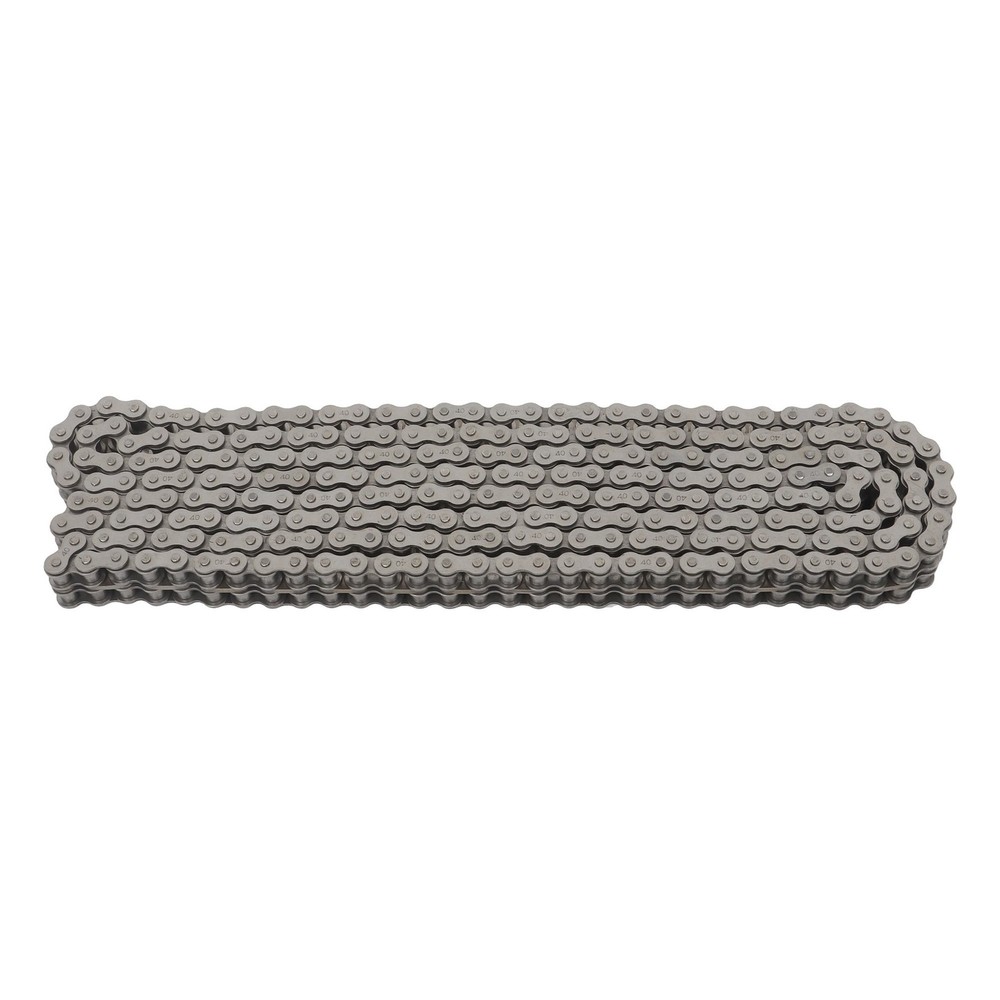 #40-2 Duplex Roller Chain 10 Ft Double Strand with 2 Connecting Links