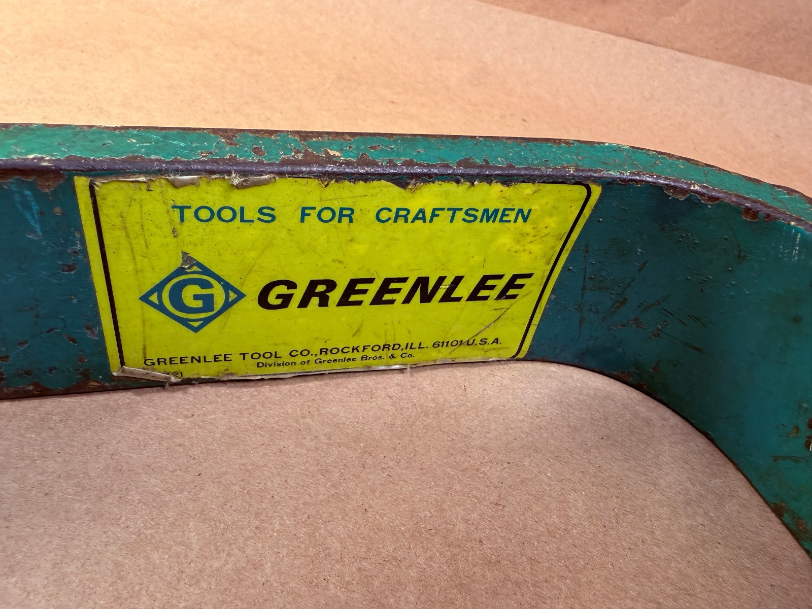 Greenlee 651 - 12" Hook Type Cable Puller Sheave - Frame Only - No Spindle