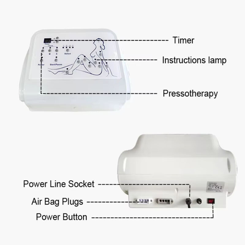 Pressotherapy Equipment Lymphatic Drainage Air Pressure Compression Machine