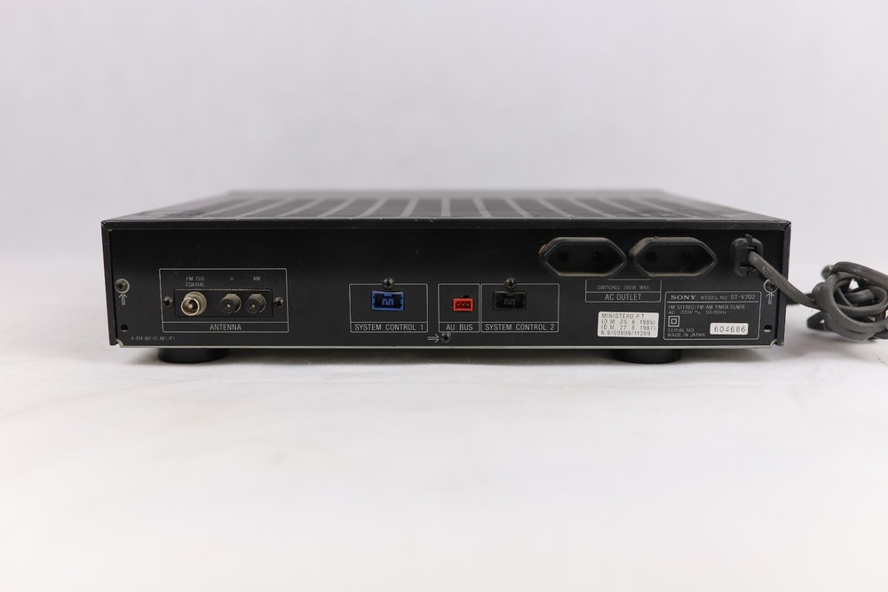 Sony ST-V702 FM-AM Stereo Tuner Untested