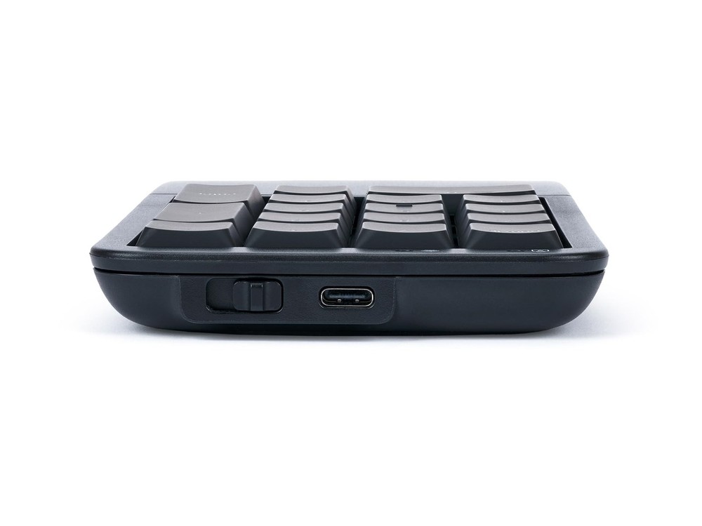 KINESIS Mechanical Keypad LP Numeric 10-Key for Mac & PC, Wired & Wireless Mode