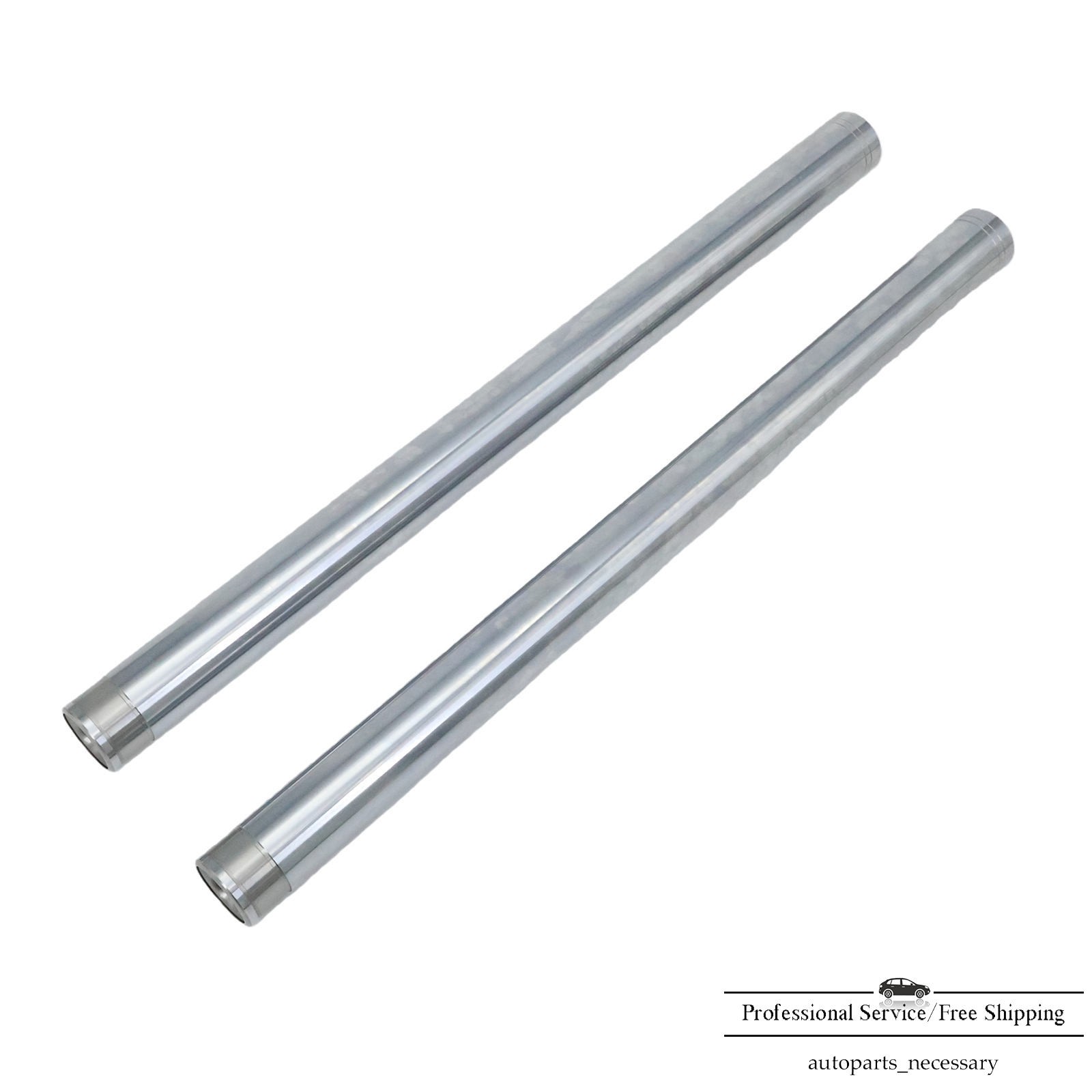 2x Front Shock Inner Fork Tubes For Kawasaki EX650 Ninja 650 2017-2023 41x585mm