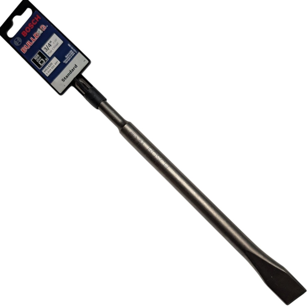 Bosch Hs1420 Flat Chisel 3/4" X 10"L, Sds Plus