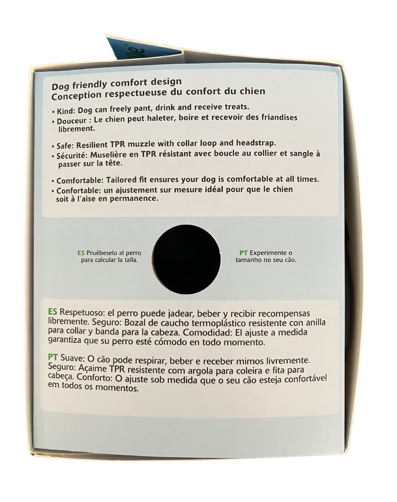 BASKERVILLE ULTRA MUZZLE - Patented Humane Design, Breathable, Dog 5, Black