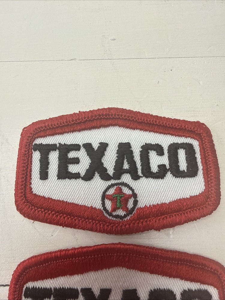 (2)Vintage Texaco Patches