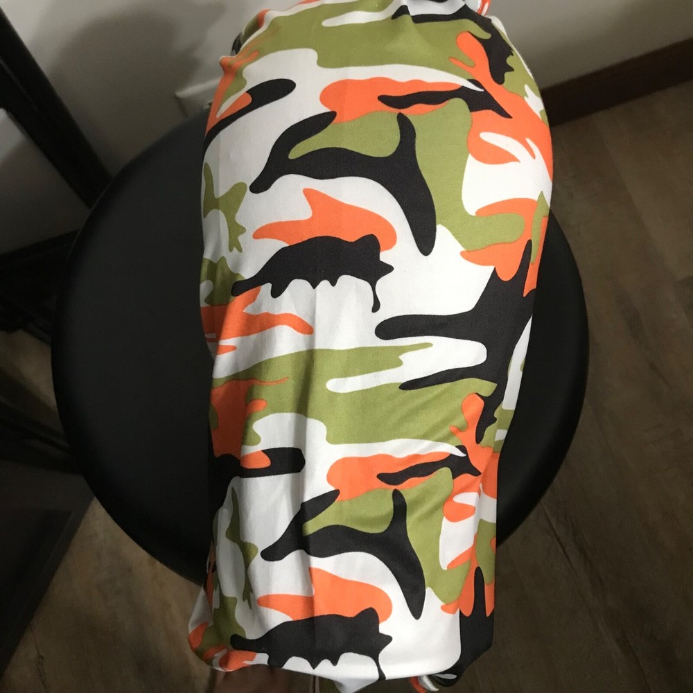 Multi use gaiter mask cameo color