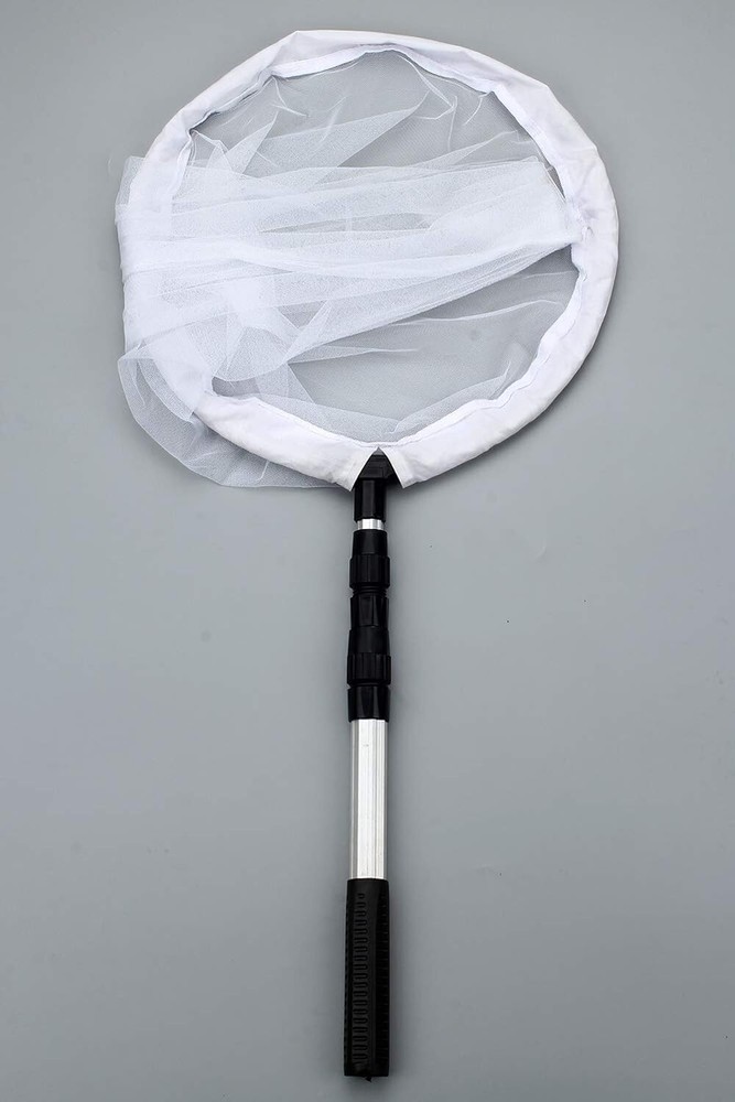 Professional Bug Catching Net with 14" Ring, 32" Depth & Extendable Handle