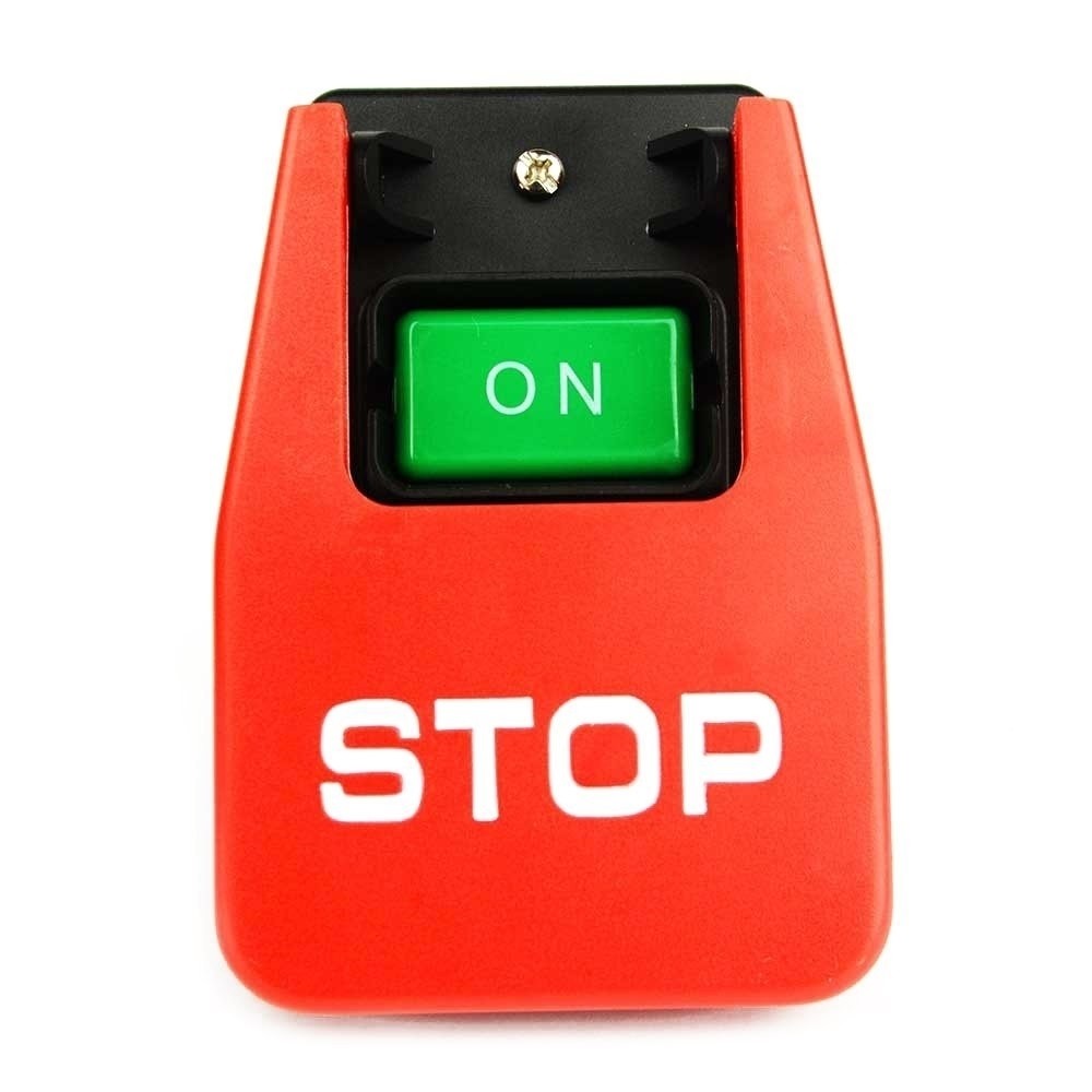 On-Off Switch Start-Stop Push Paddle Large Red Button 110/220