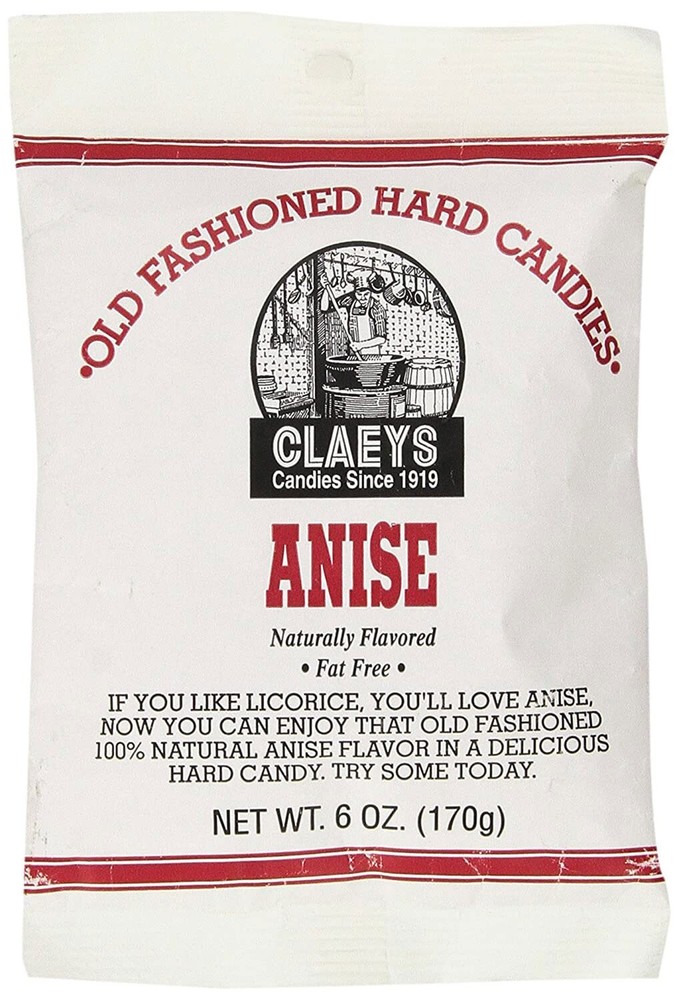 Claey's Anise Hard Candy - 6 oz