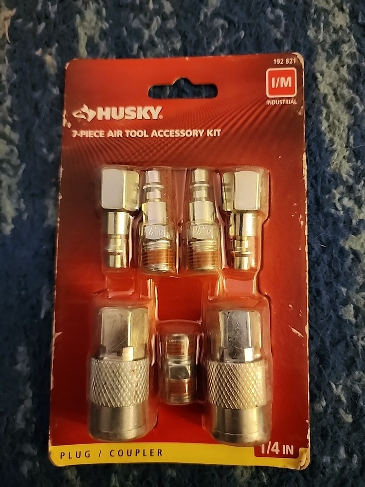 Husky 7 Piece Air Tool Accessory Kit 1/4 Inch