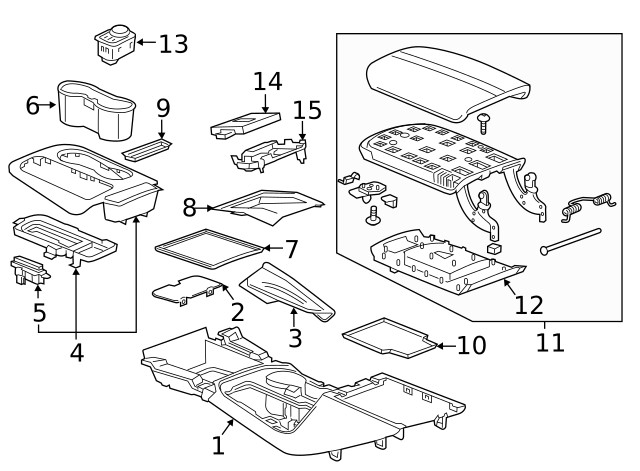 Genuine GM Shift Plate 42469623