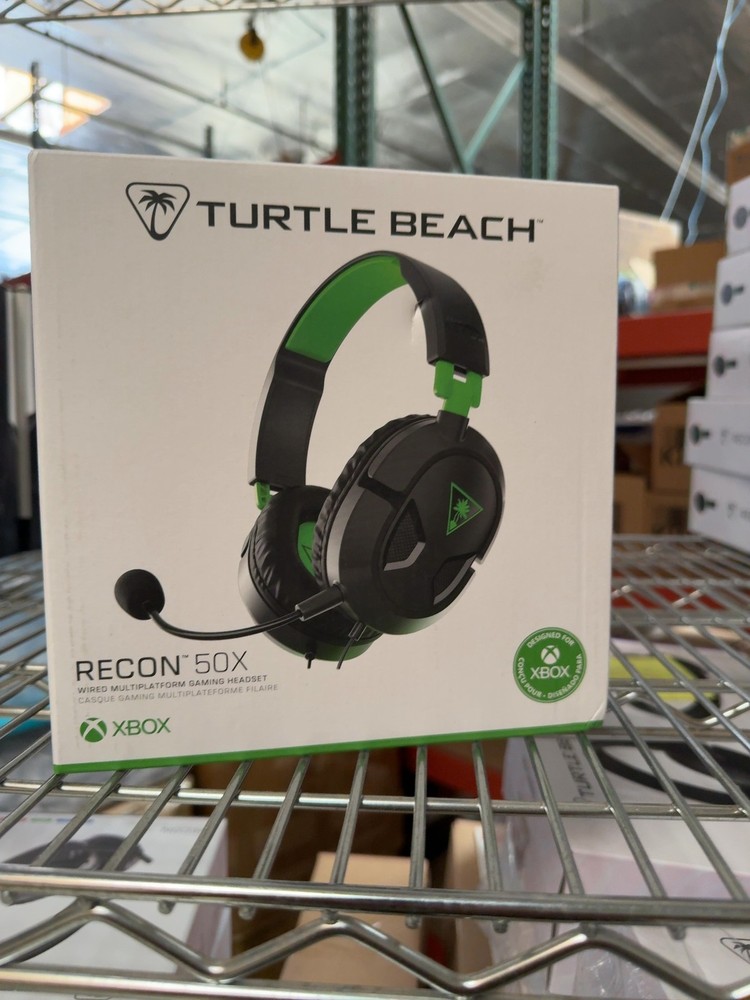 Turtle Beach Recon 50X Xbox Wired Headset Black/Green