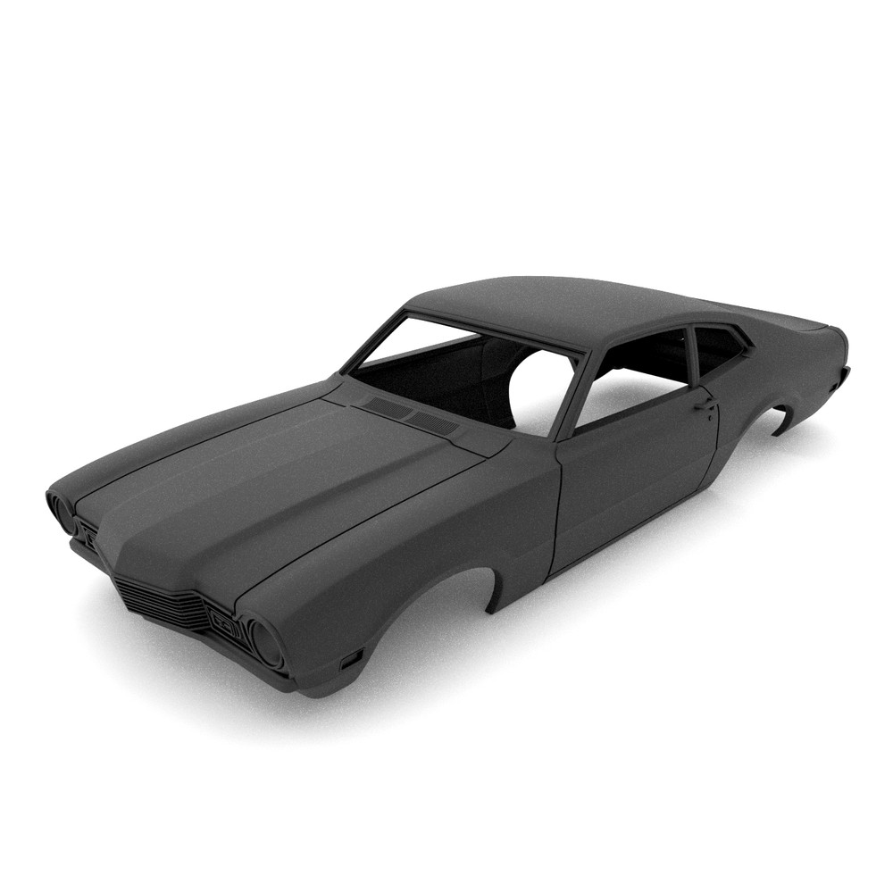 1/25 Scale Resin 1971 Mercury Comet Body 3D Printed