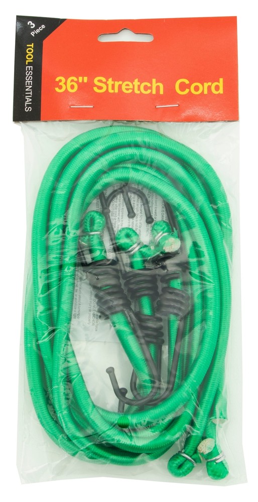 3pc 36" Bungee Cord Set