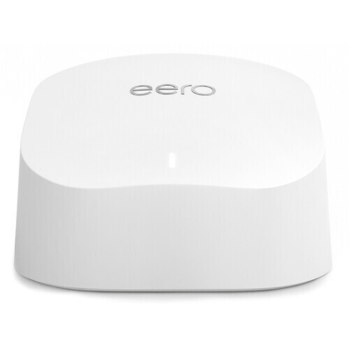 Amazon eero 6 high-speed wifi router | Supports speeds up to 900 Mbps | Alexa