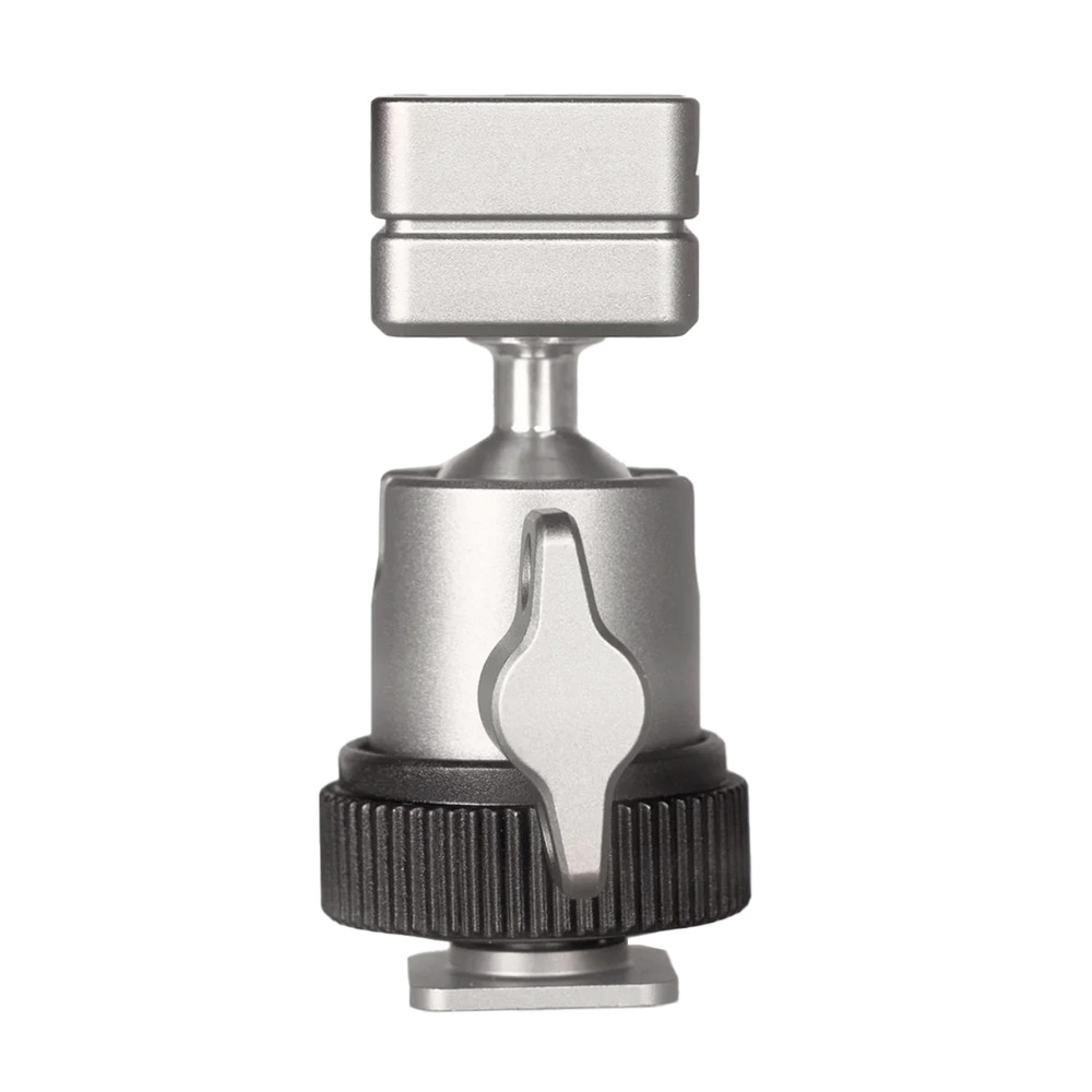 Hobolite V-Mount Quick Lock Ballhead Cold Shoe Adapter