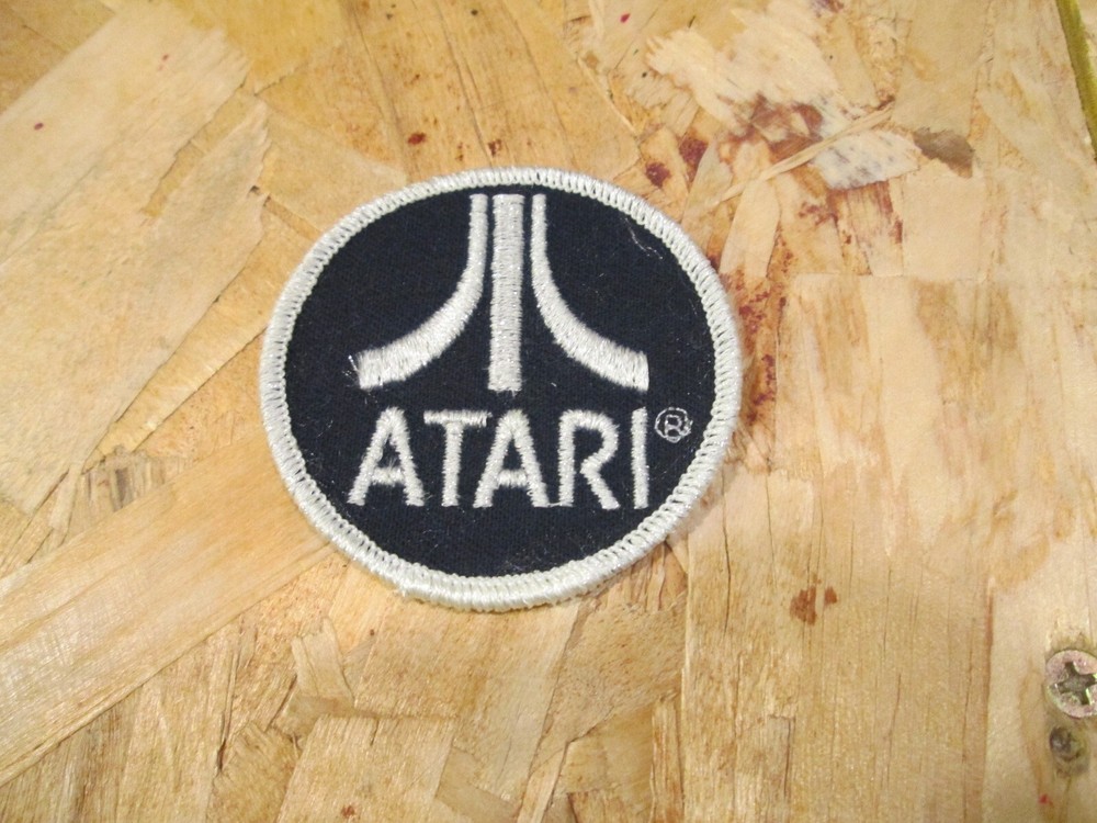 Vintage Atari Logo Round Patch