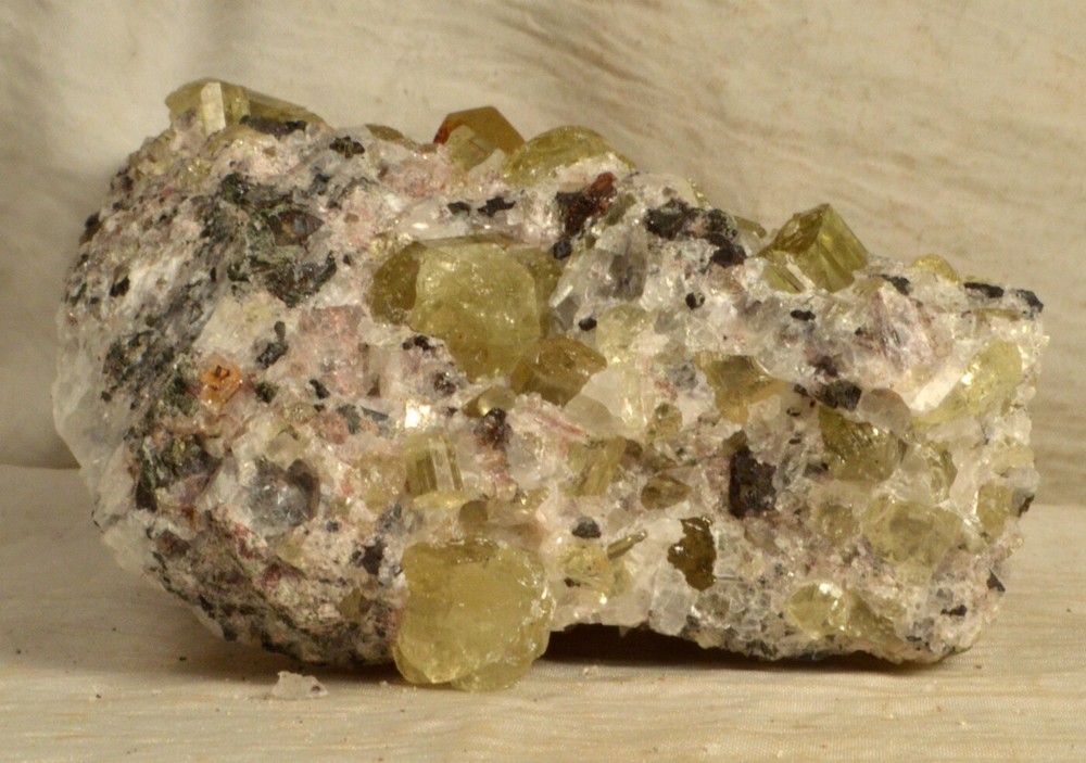 #5590 Apatite-Durango, Mexico-Gem Quality-Loaded with Gemmy Crystals